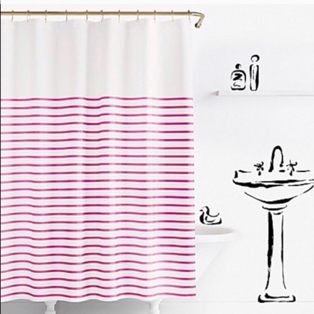 KATE SPADE shower curtain - Picture 1 of 6